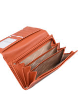 Portefeuile Confort Leder Hexagona Oranje confort 467779-vue-porte